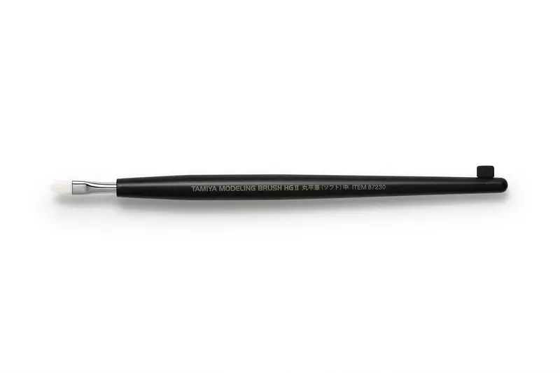 Tamiya - Modeling Brush Hg Ii Rounded Flat Brush Soft (Medium) 1