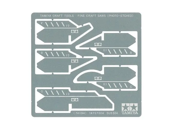 Tamiya - Photo - Etched Craft Saw 1