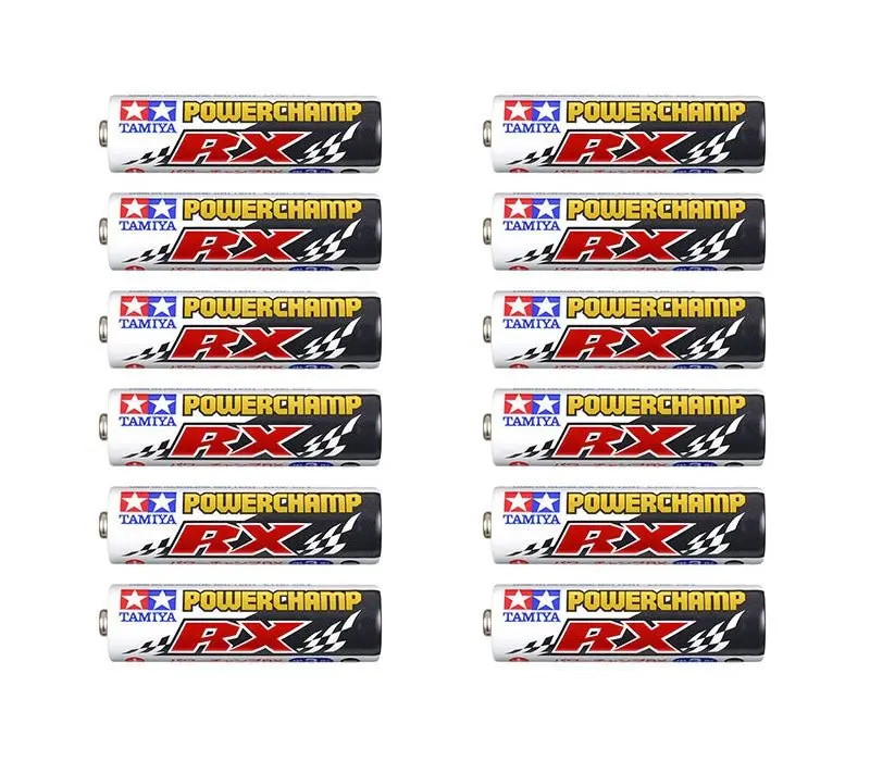 Tamiya - Powerchamp Rx Aa Alkaline Batteries (12 Pack) 1