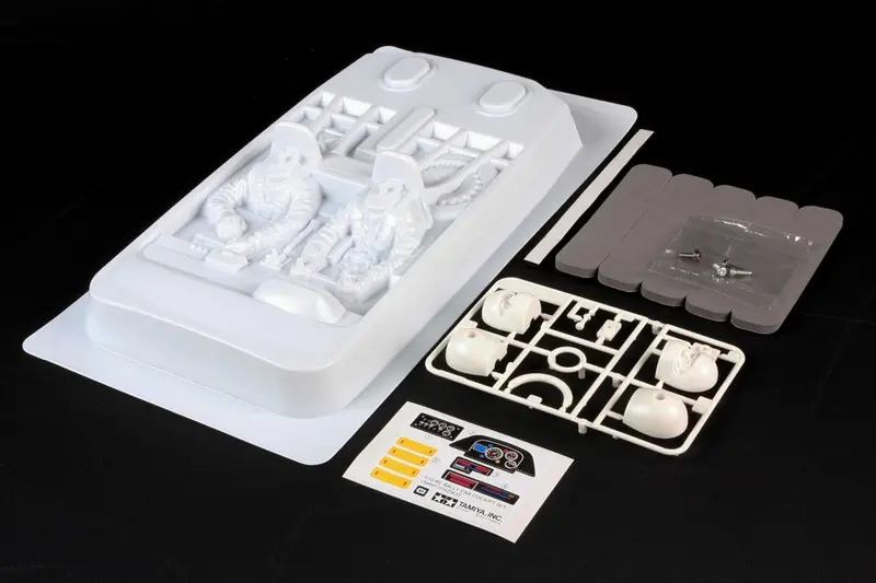Tamiya - Rally Car Cockpit Set 1