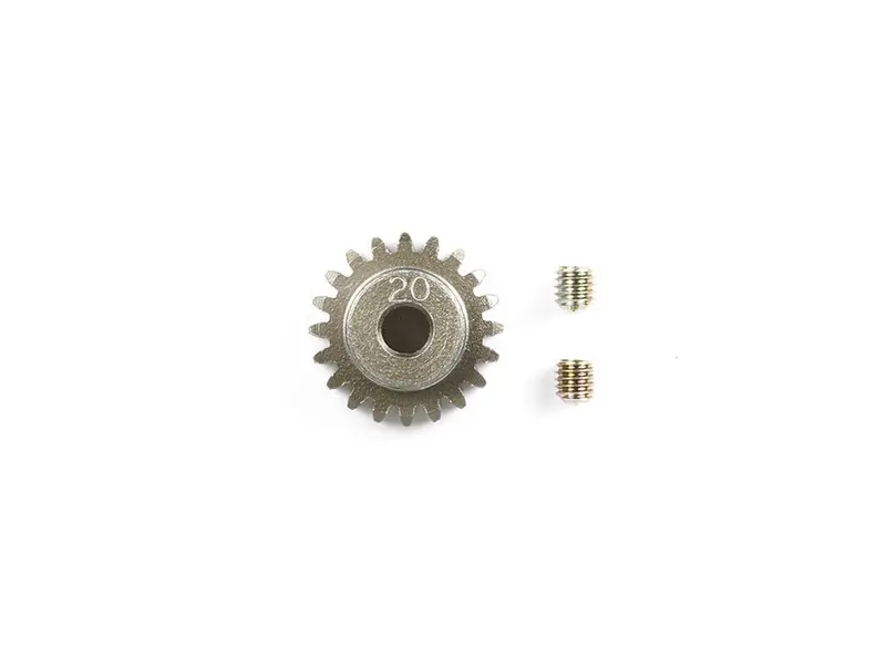 Tamiya - Rc 0.6 Aluminum Pinion Gear, Hard Flourine Coated 20T 1