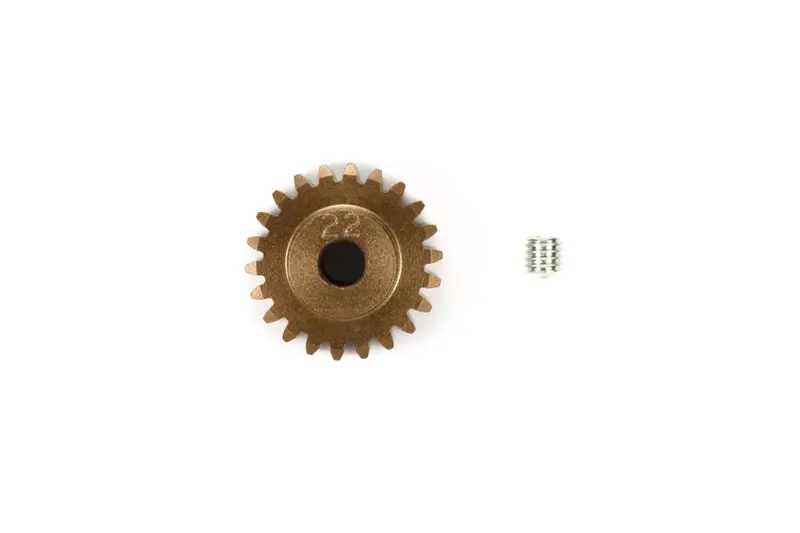 Tamiya - Rc 06 Module Hard Coated Aluminum Pinion Gear, 22T 1