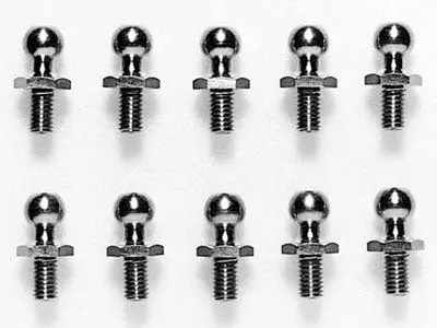 Tamiya - Rc 5Mm Aluminum Ball Connector (10Pcs) 1