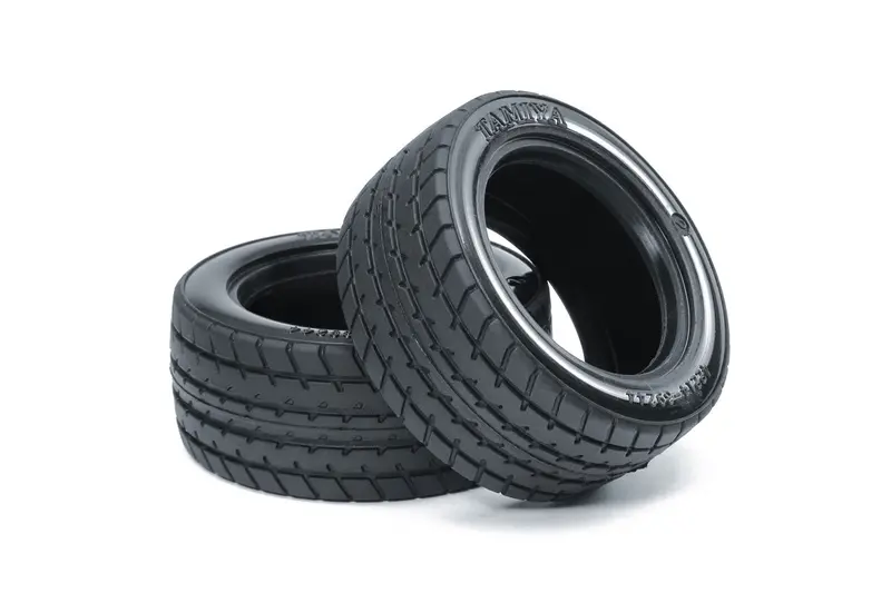 Tamiya - Rc 60D Super Radial Tires, M-Chassis, Hard, 2 Pieces 1