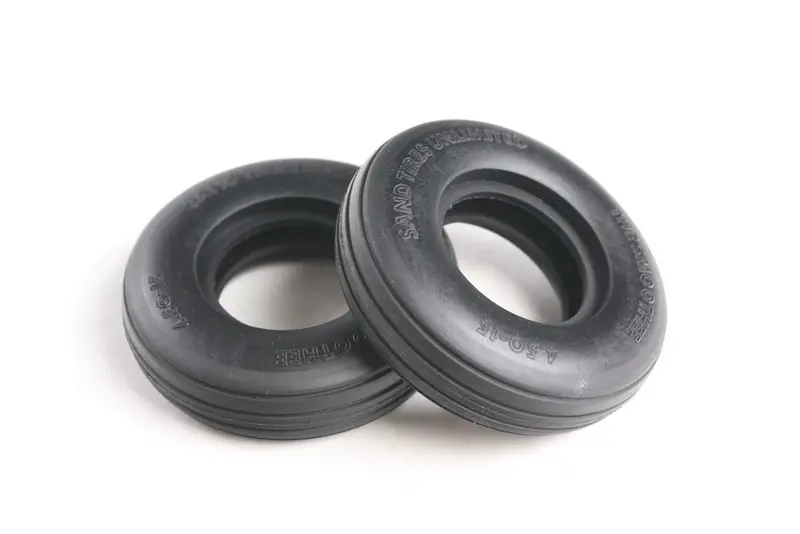 Tamiya - Rc Buggy Front Tire (2) (58016 Sand Scorcher) 1