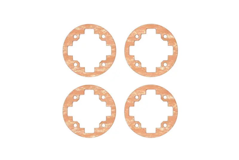 Tamiya - Rc Gear Diff Unit Gasket, Trf420/Trf419/Ta07 (4Pcs) 1