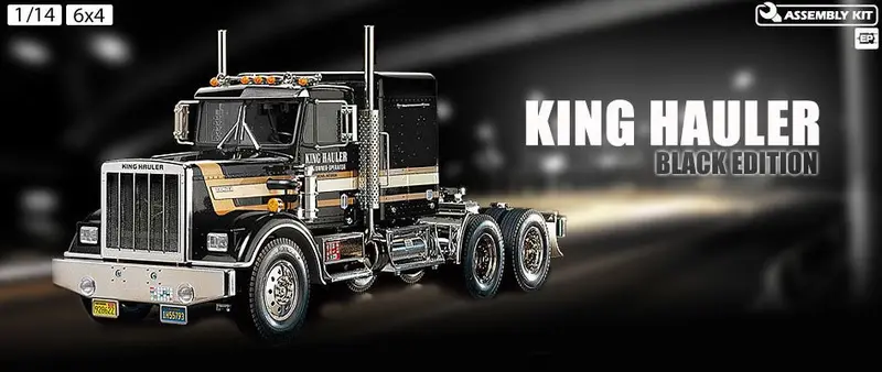 Tamiya - Rc King Hauler Black Edition 1