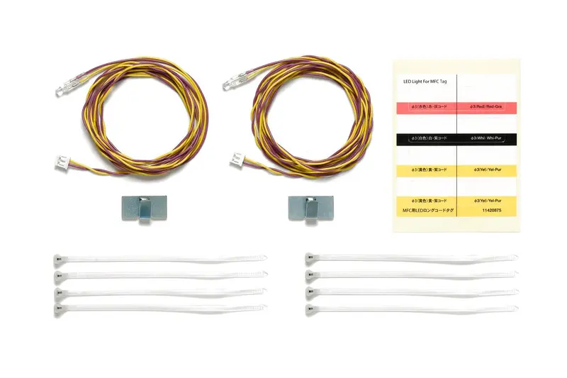 Tamiya - Rc Led Light For Mfc, Yellow 3Mm, 1 Pair 1