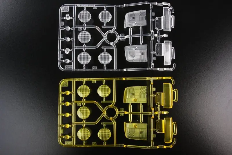 Tamiya - Rc P Parts: 58372 (Ford F350 High-Lift) Clear / Clear Yellow 1