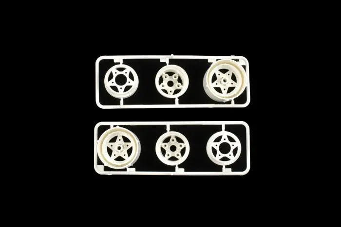 Tamiya - Rc R Parts, Rear Wheels Set, For 58016 1