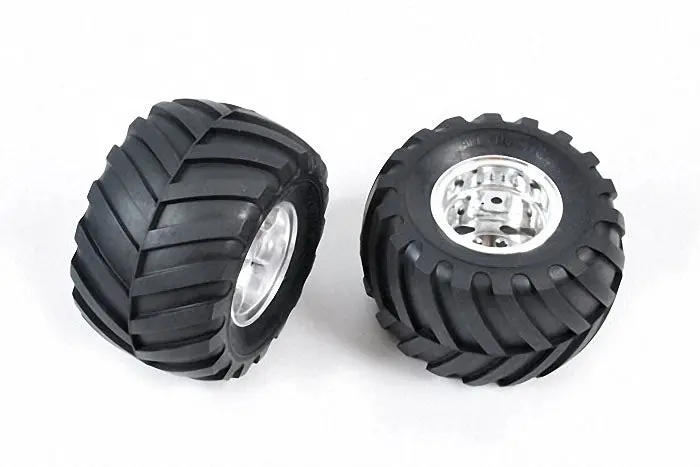 Tamiya - Rc Rear Tire / Wheel: 58242 Wild Willy 2000 (L&R, 1Pc Each) 1