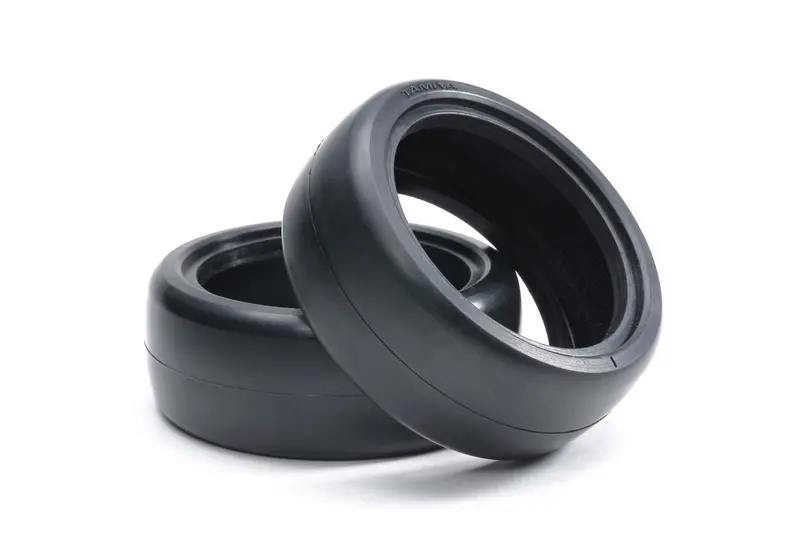Tamiya - Rc Reinforced Racing Tires, Soft, 24Mm, 2 Pieces 1