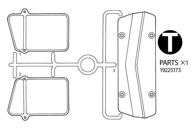 Tamiya - Rc T Parts: 56344 1