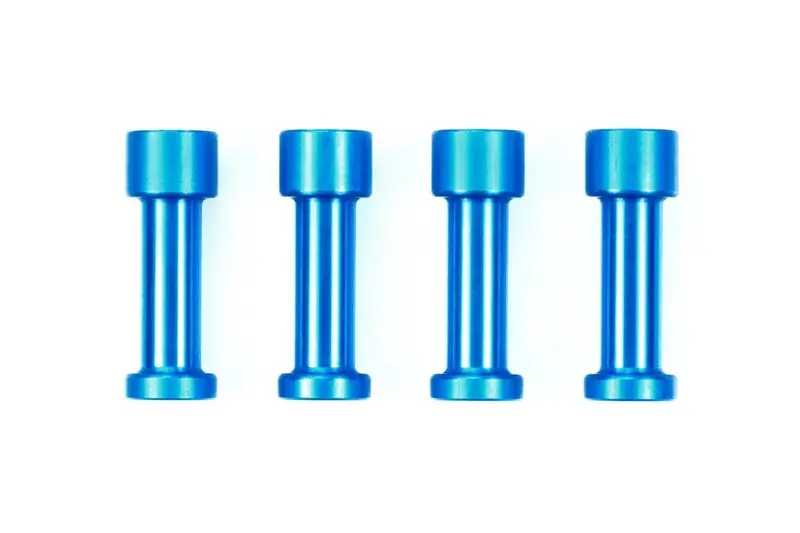 Tamiya - Rc Tc-01 Aluminum Damper Extenders, 4Pcs 1