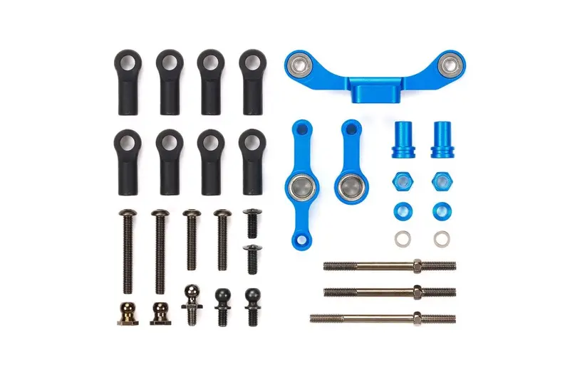 Tamiya - Rc Type-S Aluminum Steering Set, Tt-02 (Long Tie-Rod) 1