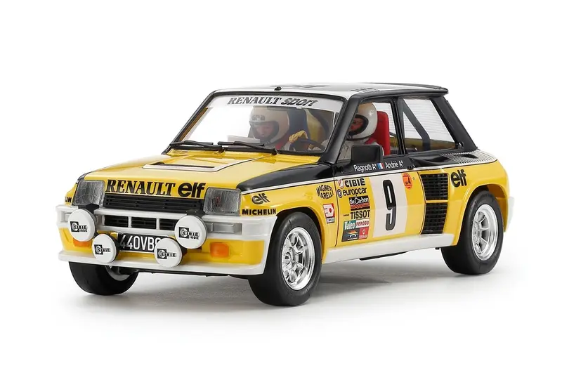 Tamiya - Renault 5 Turbo Rally Kit Plastic Model Re-Issue, C-427 1