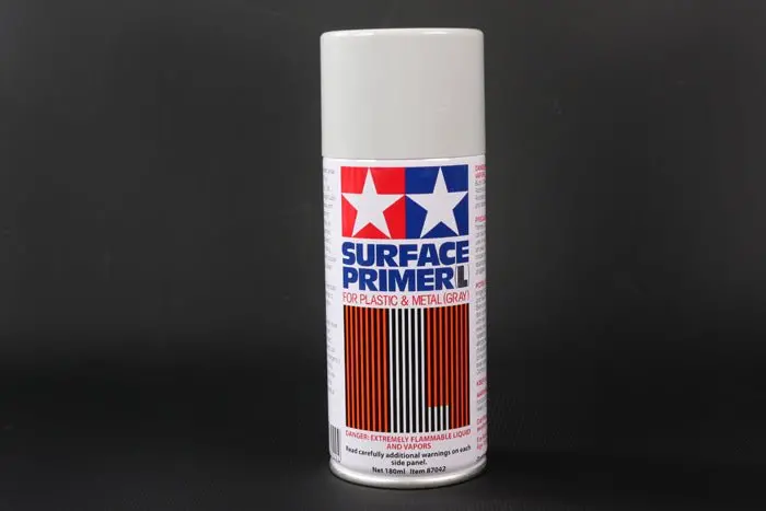 Tamiya - Surface Primer L Gray, 180Ml Spray Can 1