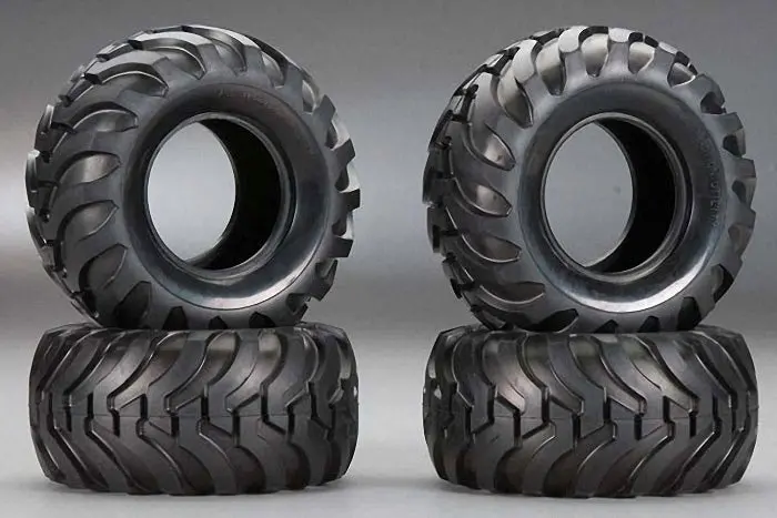 Tamiya - Tire Set, For Blackfoot And Bruiser (4Pcs) 1