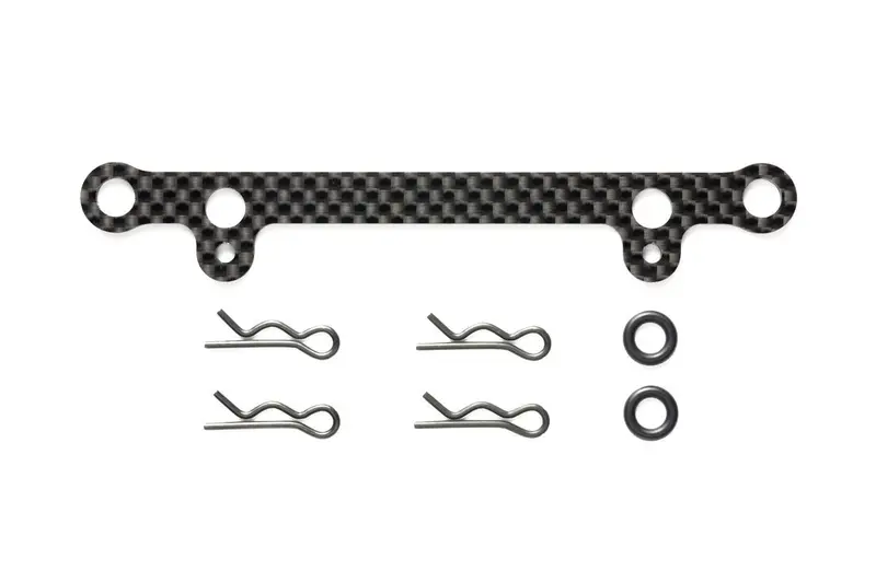 Tamiya - Touring Car Carbon Body Mount Crossmember, Rear 1