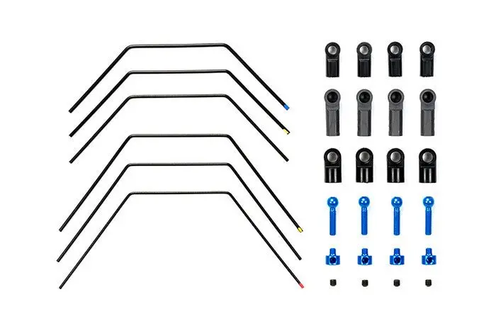 Tamiya - Trf418 Stabilizer Set Front / Rear 1