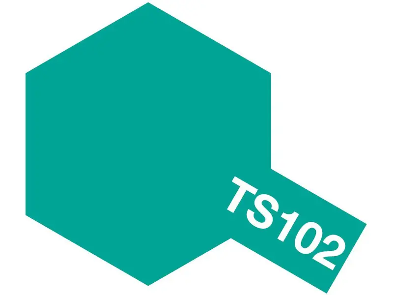 Tamiya - Ts-102 Cobalt Green Spray Paint, 100Ml Spray Can 1