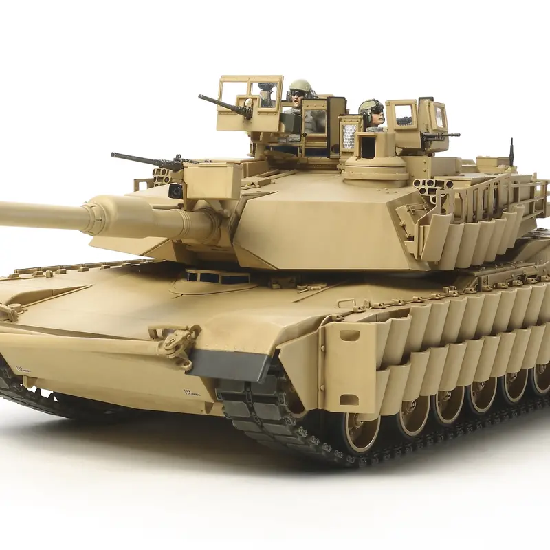 Tamiya - Us M1a2 Sep Abrams Tusk Ii Tank Plastic Model Kit 1