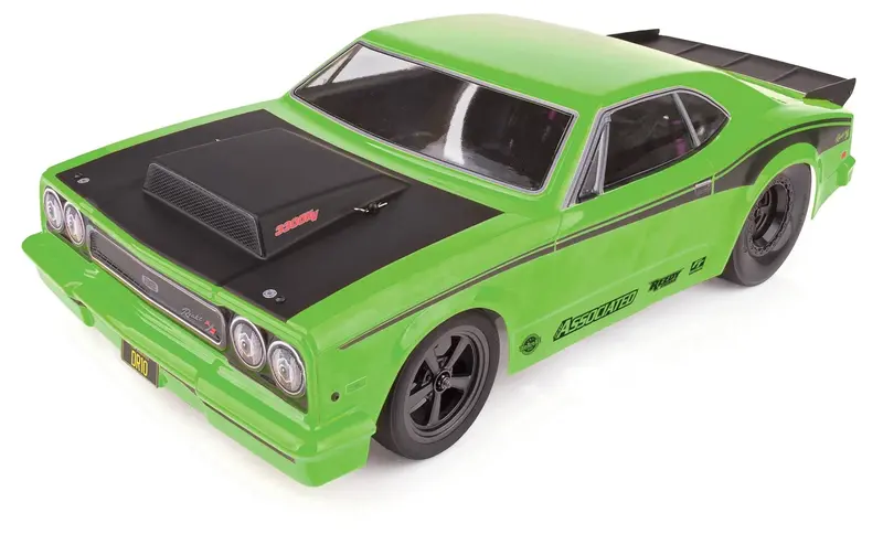 Team Associated - 1/10 Dr10 Drag Race Car, Brushless 2Wd Rtr, W/ Lipo Battery & Charger, Green 1