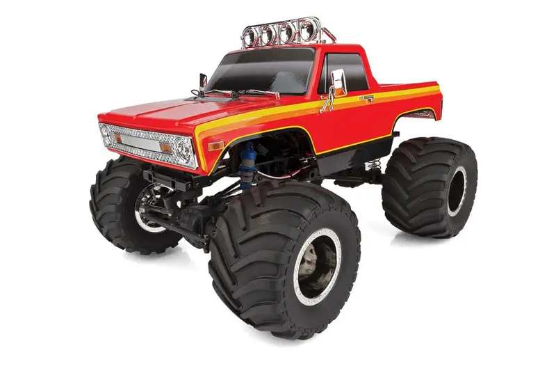 Team Associated - 1/12 4Wd Rtr Mt12 Monster Truck Red Rtr 1