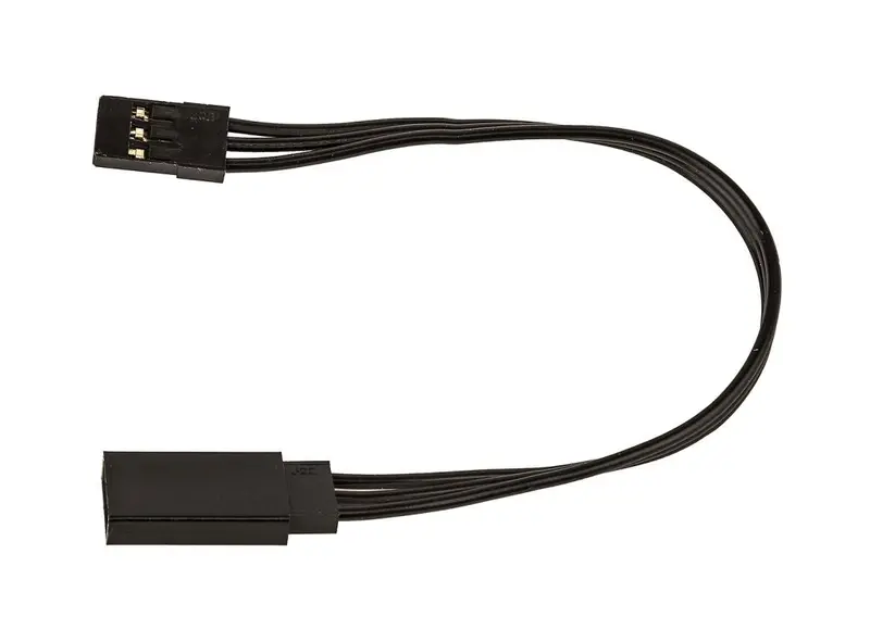 Team Associated - 125Mm Servo Wire Extension, Black, (4.92In) 1