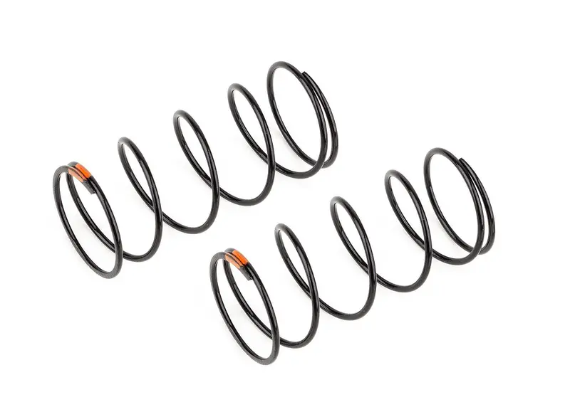 Team Associated - 13Mm Front Shock Springs Orange 4.3Lb/In, L44, 6.0T 1.2D, B6.4 1