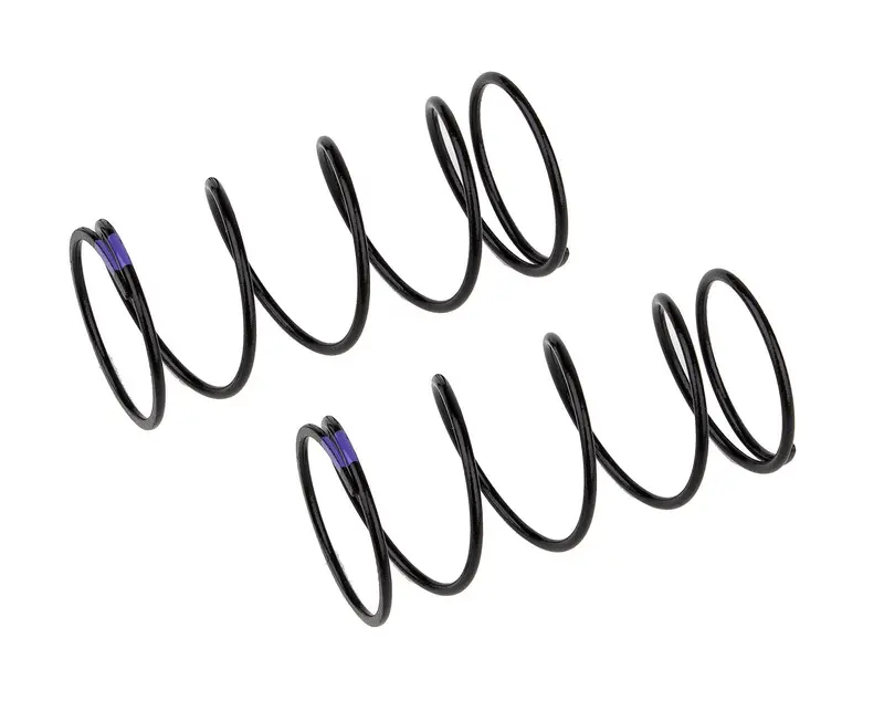 Team Associated - 13Mm Front Shock Springs, Purple 4.6Lb/In, L44, 5.75T, 1.2D, B6.4 1