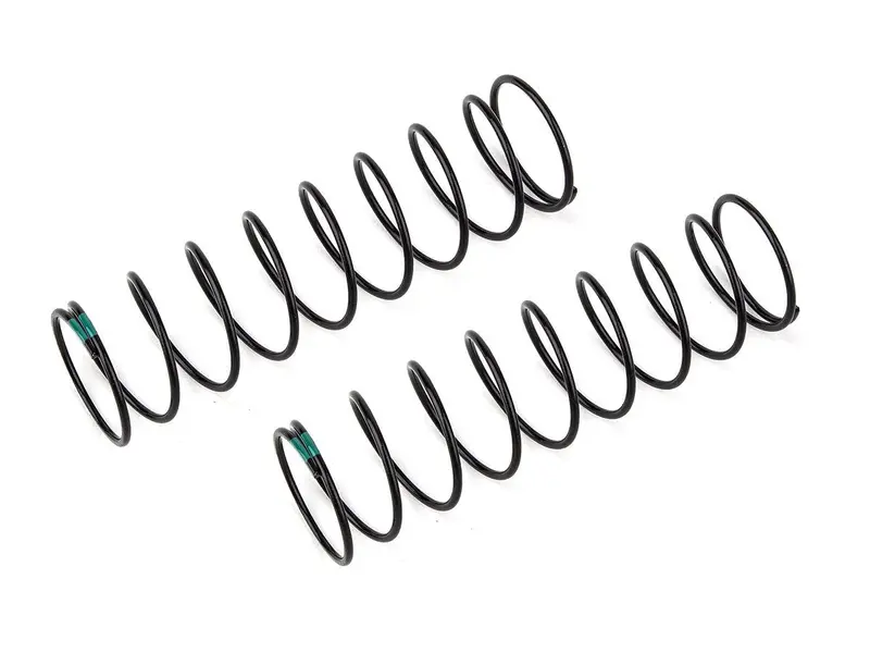 Team Associated - 13Mm Rear Springs, Green 2.20 Lb/In, L72, 9.75T, 1.2D, For Rc10t6.2, Rc10sc6.2 1