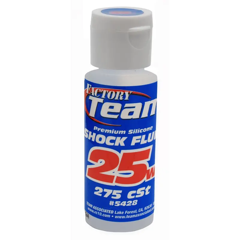 Team Associated - 25Wt Silicone Shock Oil, 2 Oz 1