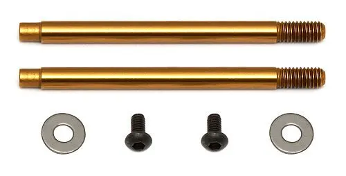 Team Associated - 3 X 27.5 Shock Shaft (V2), Tin For #91577 And #91578 1