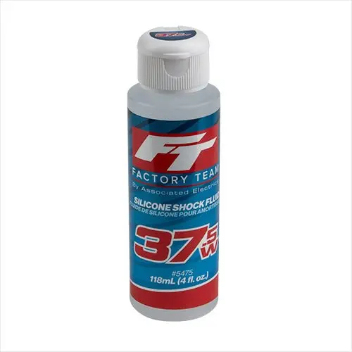 Team Associated - 37.5Wt Silicone Shock Oil, 4Oz Bottle (463 Cst) 1