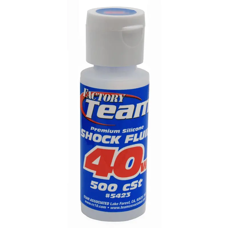 Team Associated - 40Wt Silicone Shock Oil, 2 Oz 1