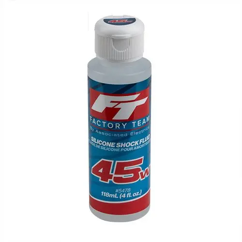 Team Associated - 45Wt Silicone Shock Oil, 4Oz Bottle (575 Cst) 1