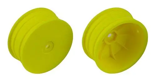 Team Associated - 4Wd Front Wheels, 2.2" 12Mm Hex, +1.5Mm, Fluorescent 1