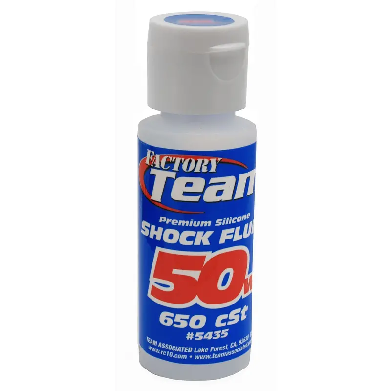 Team Associated - 50Wt Silicone Shock Oil, 2 Oz 1
