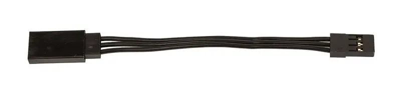Team Associated - 75Mm Servo Wire Extension, Black, (2.95In) 1