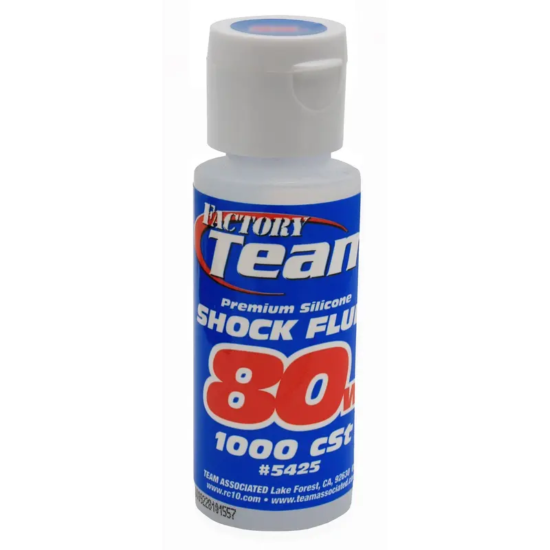 Team Associated - 80Wt Silicone Shock Oil, 2 Oz 1