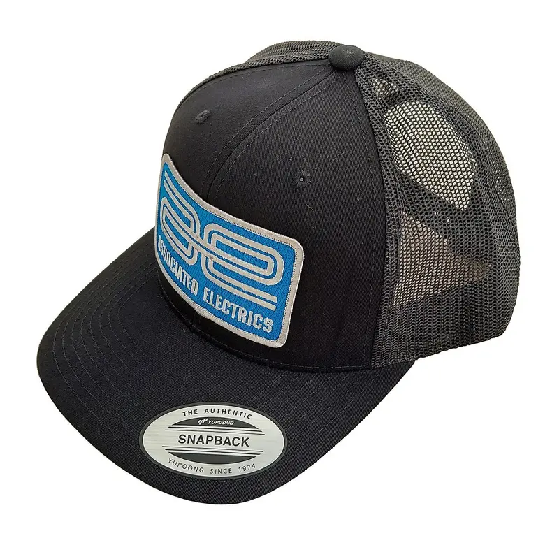 Team Associated - Ae Logo Trucker Hat, Curved Bill, Black 1
