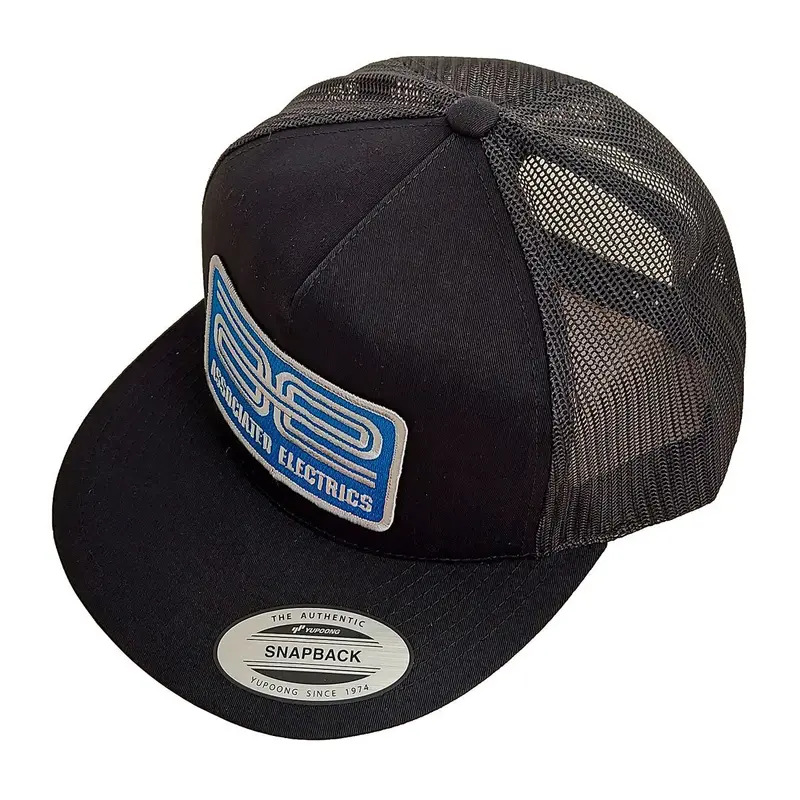 Team Associated - Ae Logo Trucker Hat, Flat Bill, Black 1