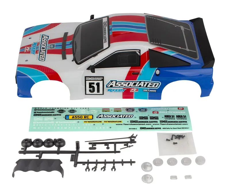 Team Associated - Apex2 Sport, A550 Body, Painted 1