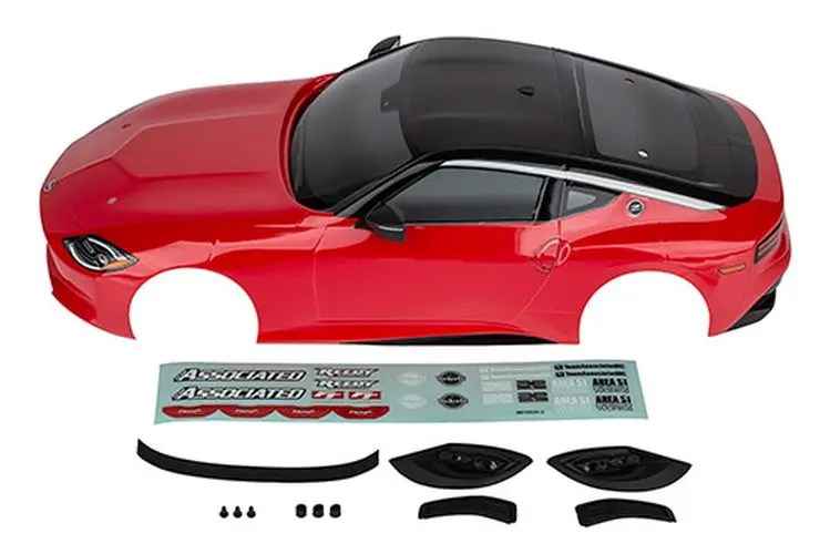 Team Associated - Apex2 Sport, Nissan Z Body Set, Passion Red 1