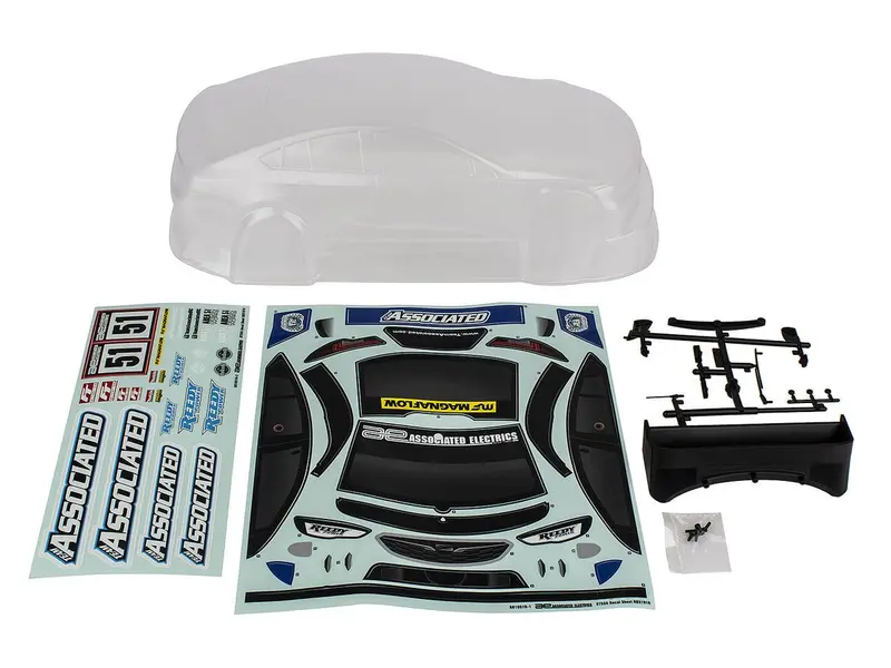 Team Associated - Apex2 Sport St550 Body, Clear 1
