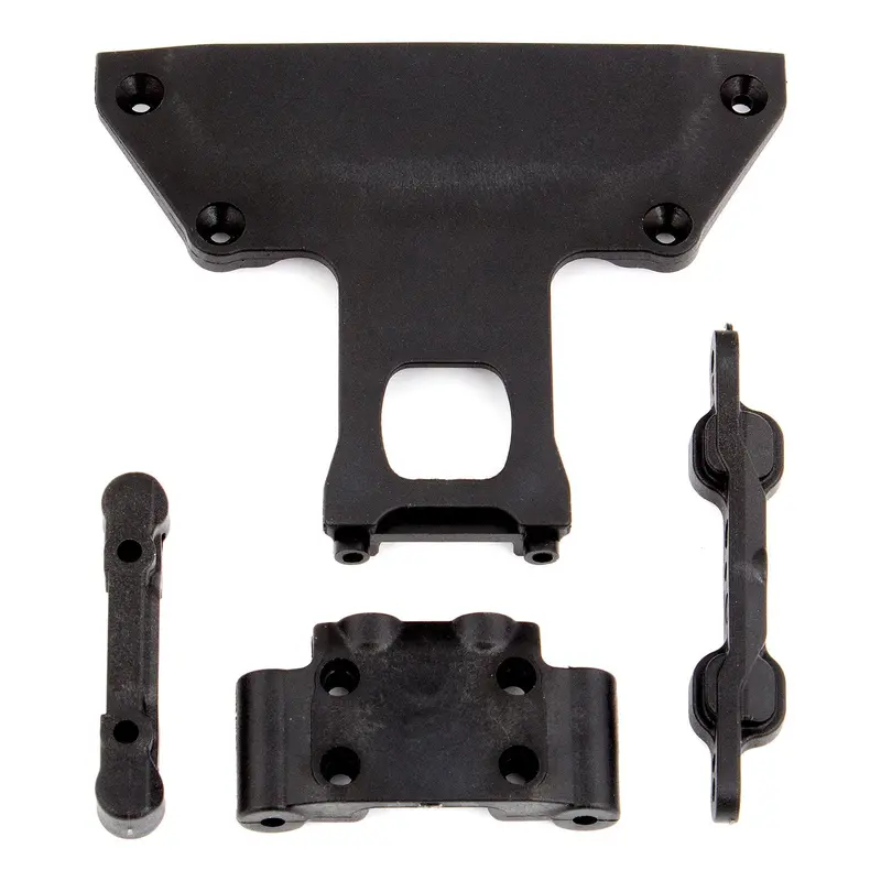 Team Associated - Arm Mounts, Chassis Plate And Bulkhead, Fits: Prosc10, Reflex Db10, And Trophy Rat 1