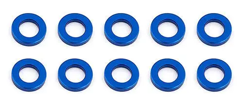 Team Associated - Ballstud Washers, 5.5 X 1.0Mm, Blue Aluminum (10) 1