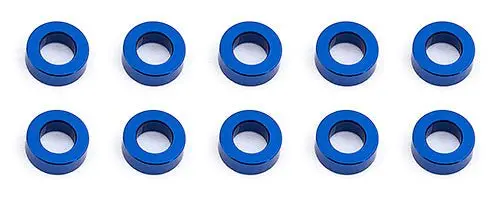 Team Associated - Ballstud Washers, 5.5 X 2.0Mm, Blue Aluminum (10) 1