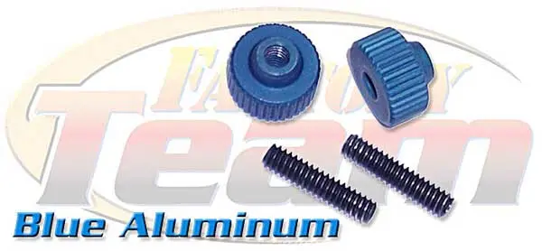 Team Associated - Battery Strap Thumbscrews With Set Screws (2) 1